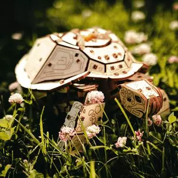 eco-wood-art Turtle 3D-Holzbausatz, 269-tlg. (EWA097)