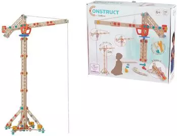 Eichhorn Constructor Kran 2-in-1 Konstruktionsspielzeug, 248-teilig (100007301)