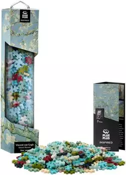 Plus-Plus Inspired Van Gogh Mandelbl&uuml;te Kreativ-Bausteine, 350 Teile (4352)