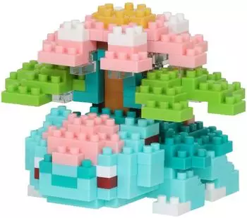Nanoblock Pokémon Mega Venusaur Klemmbaustein-Set 250 Teile (NBPM-092)