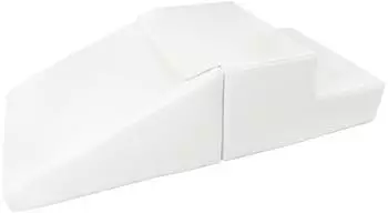 Velinda MiniRutsche-Set Großbausteine Schaumstoff weiß (24228_1)
