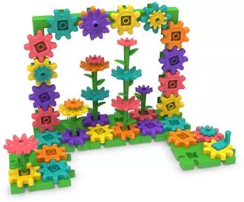 Learning Resources GardenGears Bauset, ab 4 Jahren, STEM Zahnrad-Spielzeug (LER9325)