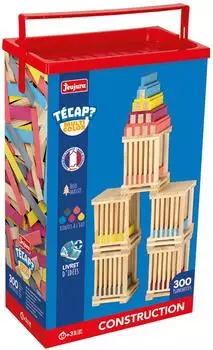 JeuJura Tecap Color Bausatz, 300 Teile, Holz (8313)