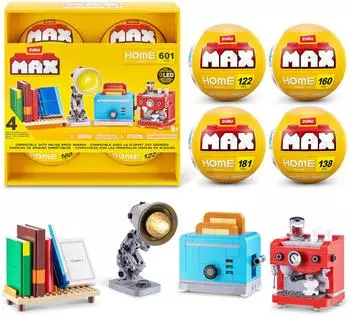 ZURU Max Build More Premium Home Collection 4er-Pack, Bausteine (83225)