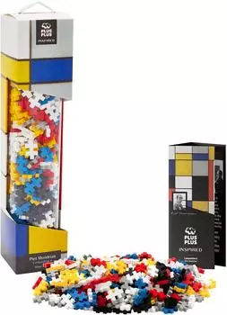 Plus-Plus Inspired Piet Mondrian Bausteine, 350 Teile, mehrfarbig (4279)