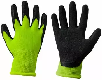 Bradas Kinder-Gartenhandschuhe Latex, orange, Gr. 6 (RWDKI6)
