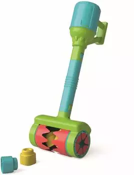 Clementoni Clemmy Sensory Roller Staubsauger, gr&uuml;n, Kinder