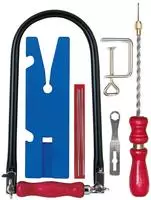 PEBARO 934 - Laubs&auml;ge-Set in T&uuml;te, 12 Teile, Starter-Set