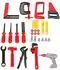 Jamara Toolkids Spielzeug-Werkzeugset, 28-teilig (460260)