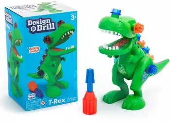 Learning Resources Design & Drill T-Rex Dinosaurier, 12-teilig (4137)