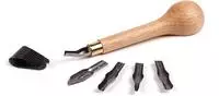 Linolschnitt Besteck - 6 tlg..