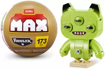 ZURU Fuggler Baddies Bausteine Annoyed Alien neongrün (83245B)