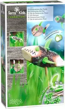 HABA Terra Kids Connectors Konstruktions-Set Fische (306310)