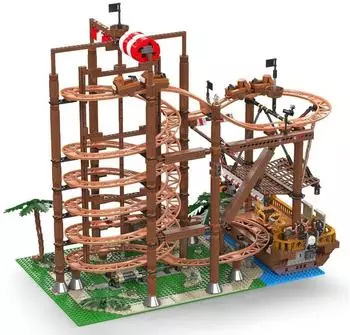 Mould King 11013 Double Helix Konstruktions-Spielset, (2174 St)