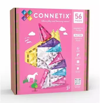 Connetix Glitter Unicorn Pack (810164730138)