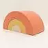 IGLU Soft Play Rainbow Montessori Softbaustein-Set Pastel Fries, Schaumstoff