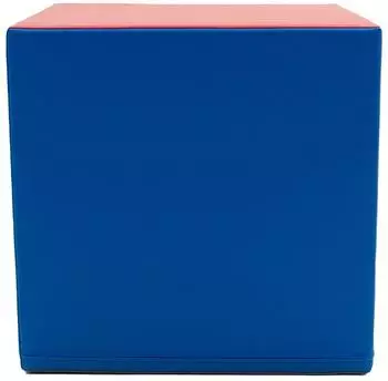 IGLU Soft Play Mega Cube Block Schaumstoff-Würfel 50×50×50cm, blau/rot