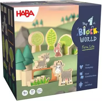 HABA Meine erste Bausteinwelt &ndash; Wald & Wiese (2014555001)