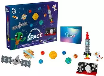 Plus-Plus Learn to Build Weltraum, 1.000 Teile, mehrfarbig