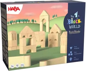 HABA Meine erste Bausteinwelt &ndash; Extraviele Bausteine-Set (2014490001)