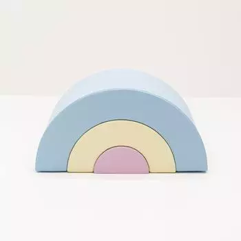 IGLU Soft Play Rainbow Kletterbogen aus Schaumstoff, pastell (Rainbow)