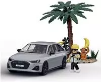 COBI 24671 - Audi RS4 Cycling Madness, Bausatz 1:35, 176/2 Klemmbausteine