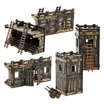 e-Raptor Konstruktionsset - Holzbarriere (GW6022)