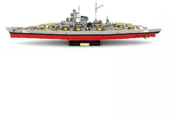 Reobrix Schlachtschiff Bismarck Klemmbausteine, 3462 Teile (77051)