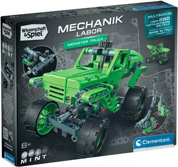 Clementoni Mechanik Labor Monster Truck Klemmbausteine ab 8 Jahren (59500)