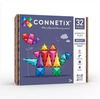 Connetix Bright Discovery Pack Magnetbausteine 32 Teile (CT-B-00032-DP)