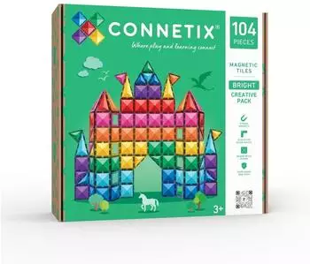 Connetix Bright Creative Pack 104-teilig
