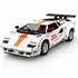 Lean Toys Ferngesteuertes Sportauto Bausatz weiß, 1384 Teile