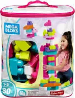 Mega Bloks DCH63, Mega Bloks Bausteinebeutel bunt (80 Teile) (DCH63)