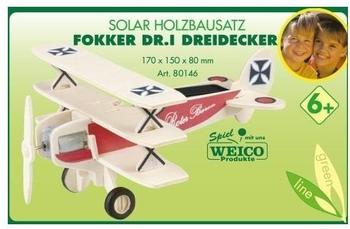 Weico Flugzeugbausatz Focker DR I Dreidecker