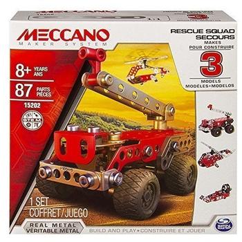 Meccano Rescue Squad 3 Model Set