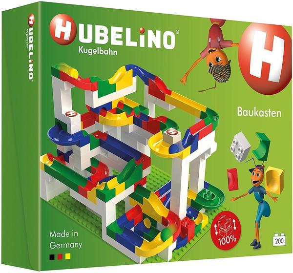 Hubelino Kugelbahn Baukasten (200-teilig)