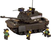 Sluban SL93856, Sluban M38-B6500 - Army, Panzer II, Bausatz, Klemmbausteine