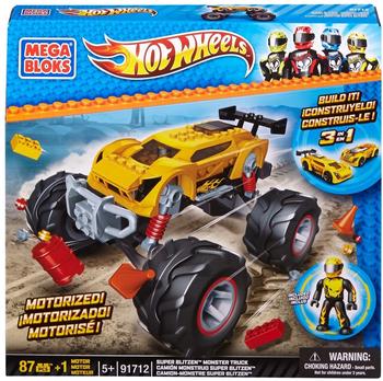 MEGA BLOKS Hot Wheels - Super Blitzen Monster Truck