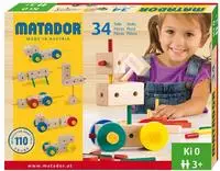 Matador Spielwaren M050, Matador Spielwaren Matador Baukasten Maker A050 34-teilig