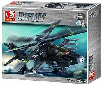 Sluban Armee Apache Hubschraube