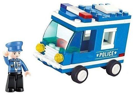 Sluban Bausteine Town Serie Polizeiwagen