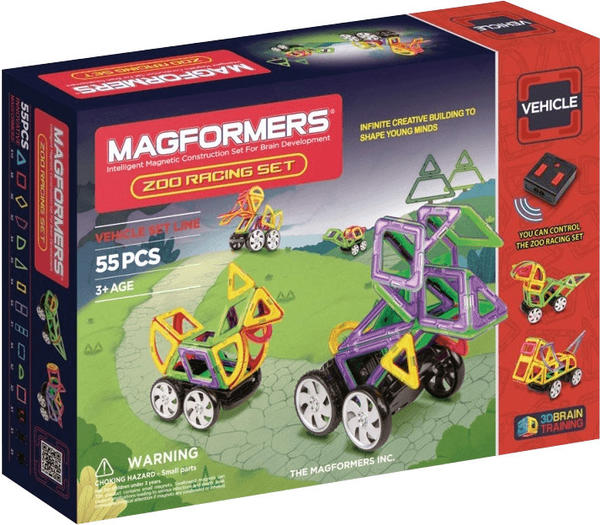 Magformers Zoo Racing 55tlg