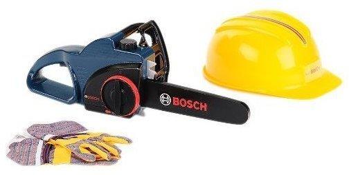 klein toys Bosch Kettensägeset mit Helm und Handschuhen (8253)