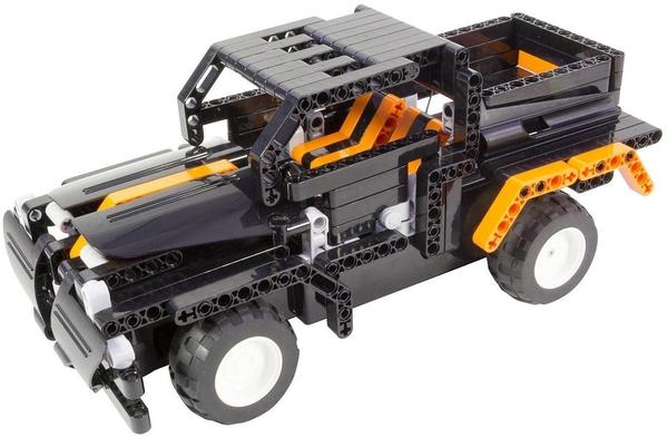 XciteRC Teknotoys Active Bricks RC 2in1 SUV & Pick Up Truck schwarz