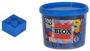 Simba Blox 100 4er Steine blau