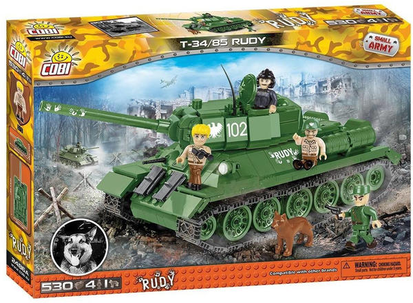 Cobi Panzer T-34/85 Rudy (2486)