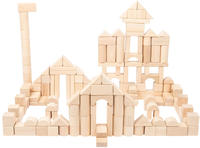 Small Foot Spielbausteine "Holzbausteine, natur" mit Beutel