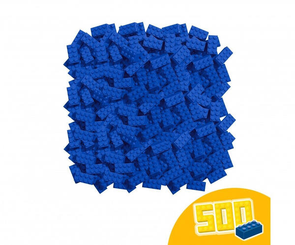 Simba Blox - 500 8er Bausteine blau