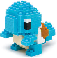 Nanoblock NBPM-004, Nanoblock Squirtle (NBPM-004) Blau/Weiss/Braun/Beige