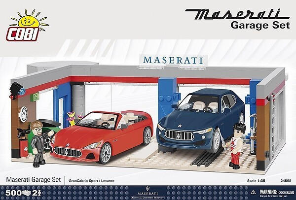 Cobi 24568 Maserati Garagenbau-Set